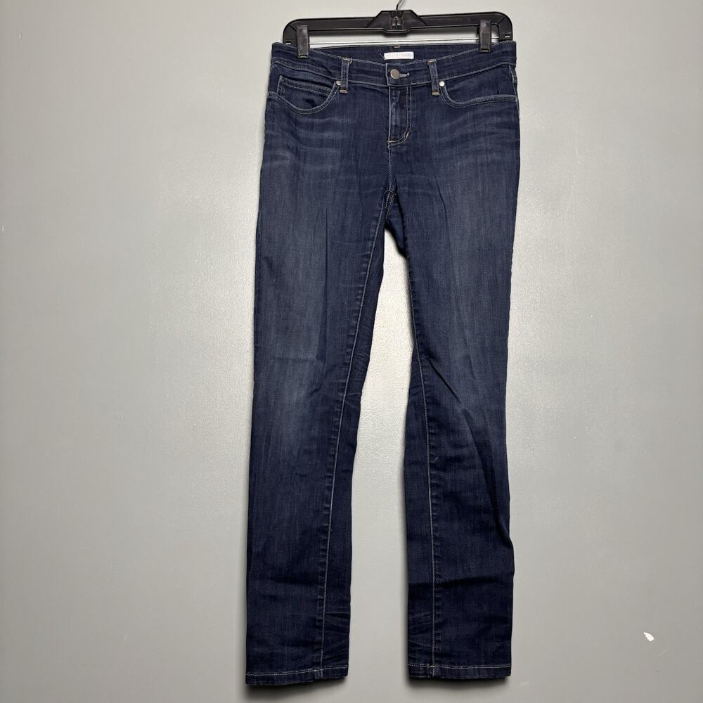 Eileen Fisher Women’s Organic Cotton Blend Denim Jeans 6P Medium Mid Rise Petite